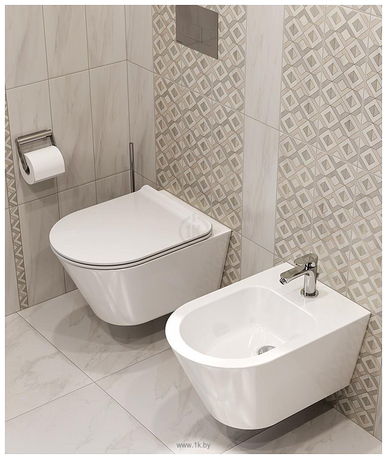 Фотографии Kerama Marazzi Plaza Modern PLM.bidet.02