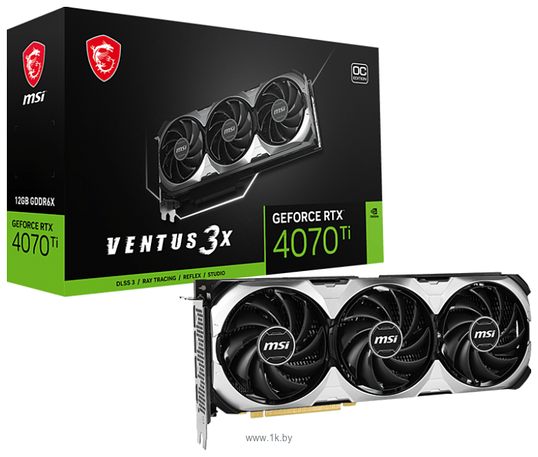 Фотографии MSI GeForce RTX 4070 Ti Ventus 3X E 12G OC