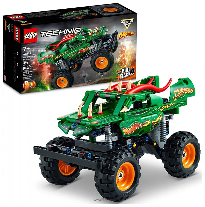 Фотографии LEGO Technic 42149 Монстр-трак Monster Jam Dragon