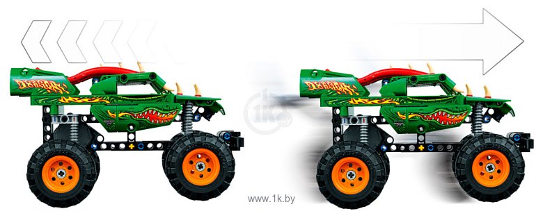 Фотографии LEGO Technic 42149 Монстр-трак Monster Jam Dragon