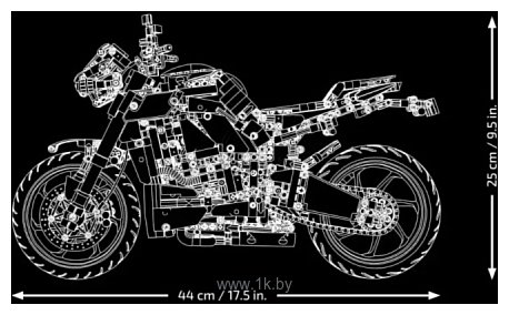Фотографии LEGO Technic 42159 Мотоцикл Yamaha MT-10 SP