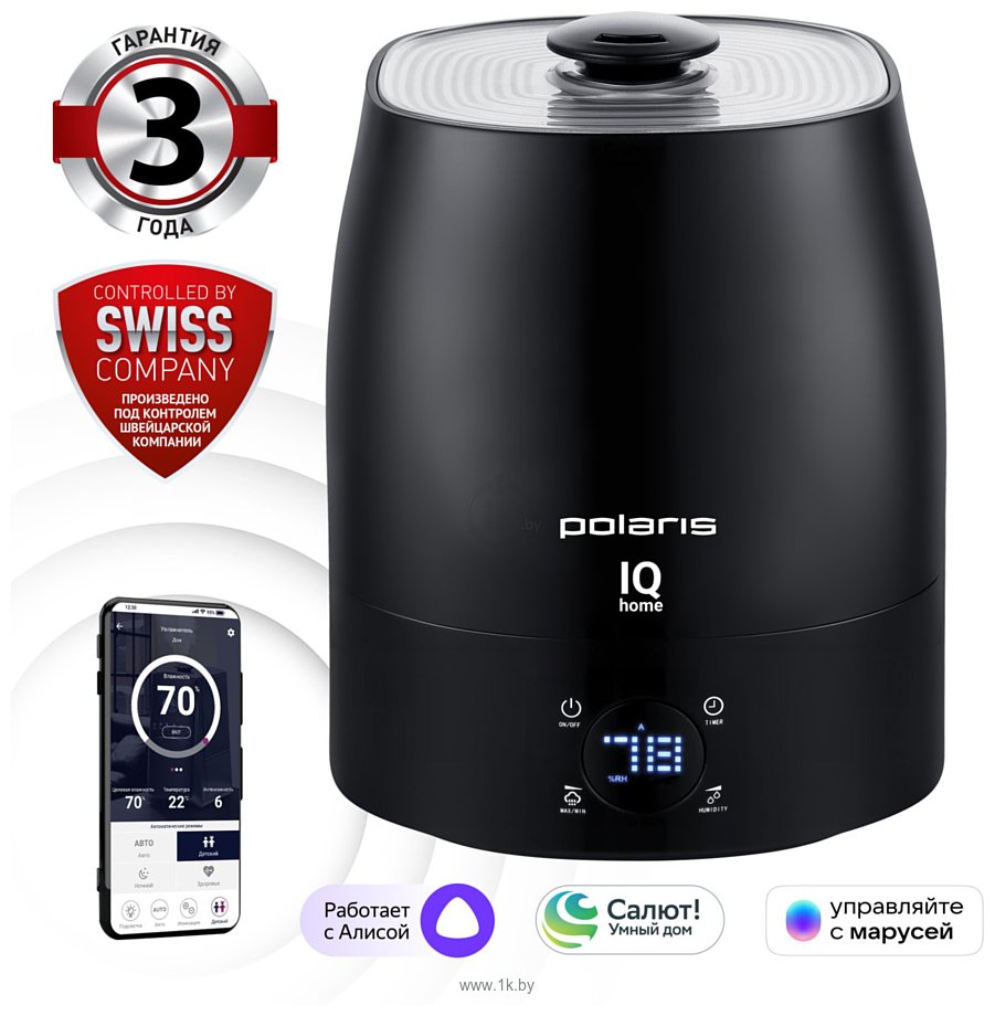 Фотографии Polaris PUH 1010 Wi-Fi IQ Home