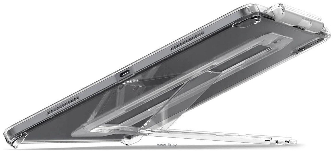 Фотографии Spigen Air Skin Hybrid S для iPad Pro 12.9 (2022/2021) (прозрачный)