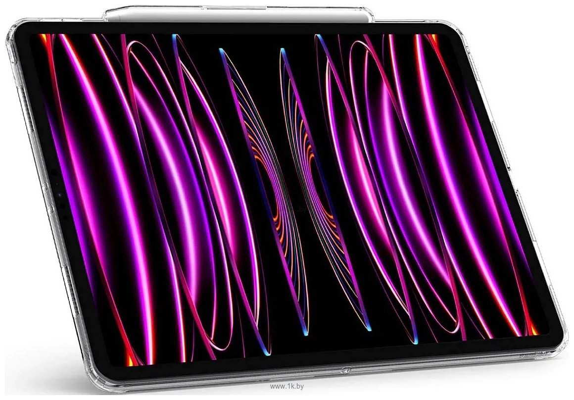 Фотографии Spigen Air Skin Hybrid S для iPad Pro 12.9 (2022/2021) (прозрачный)