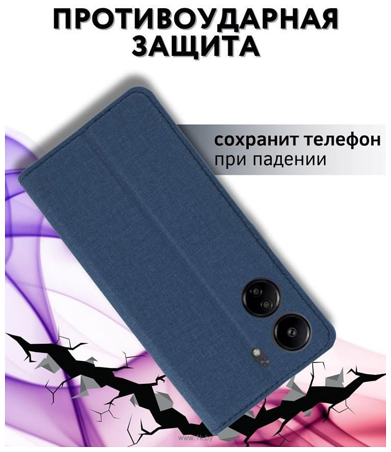 Фотографии Bingo Book для Xiaomi Redmi 13C/Poco C65 (синий)