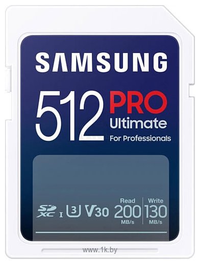 Фотографии Samsung PRO Ultimate SDXC 512GB (с кардридером)