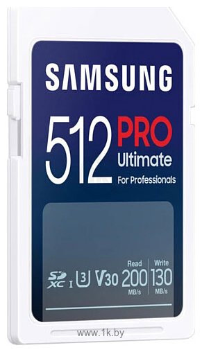 Фотографии Samsung PRO Ultimate SDXC 512GB (с кардридером)