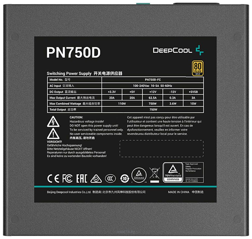 Фотографии DeepCool PN750D V2