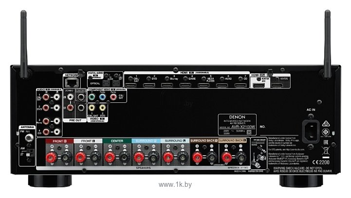 Фотографии Denon AVR-X2100W