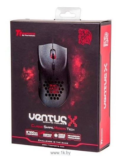 Фотографии Tt eSPORTS by Thermaltake Gaming mouse Ventus X black USB