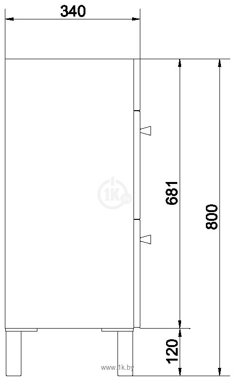 Фотографии Cersanit Melar Cersania New 60 (S614-003)