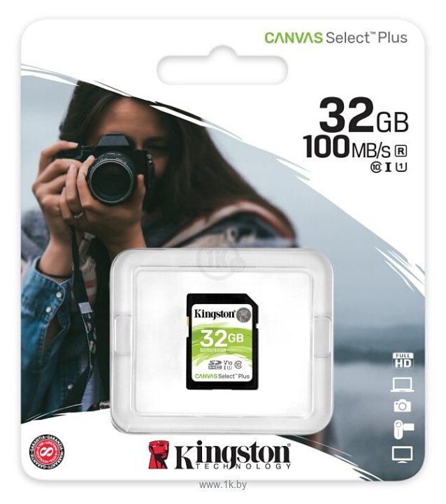 Фотографии Kingston Canvas Select Plus SDHC 32GB
