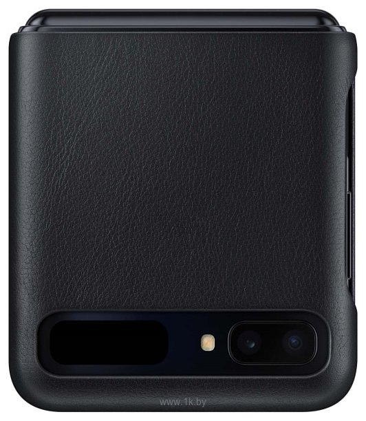 Фотографии Samsung Leather Cover для Galaxy Z Flip (черный)