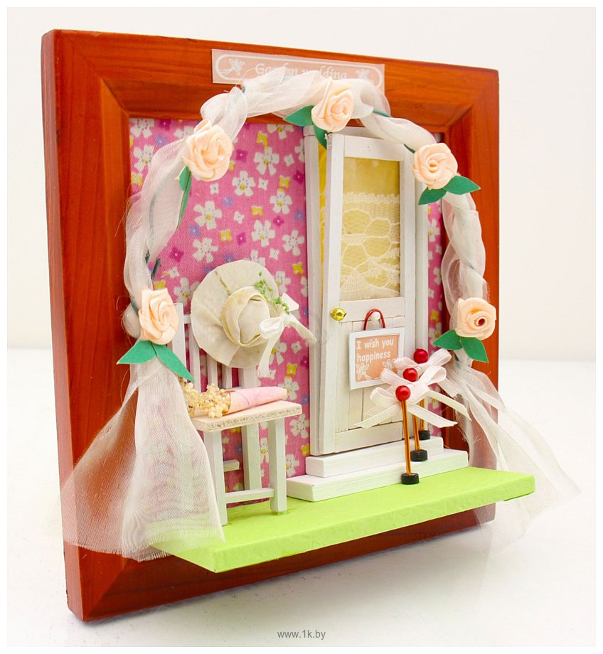 Фотографии Hobby Day DIY Mini House настенная рамка Да здравствует любовь (13616)
