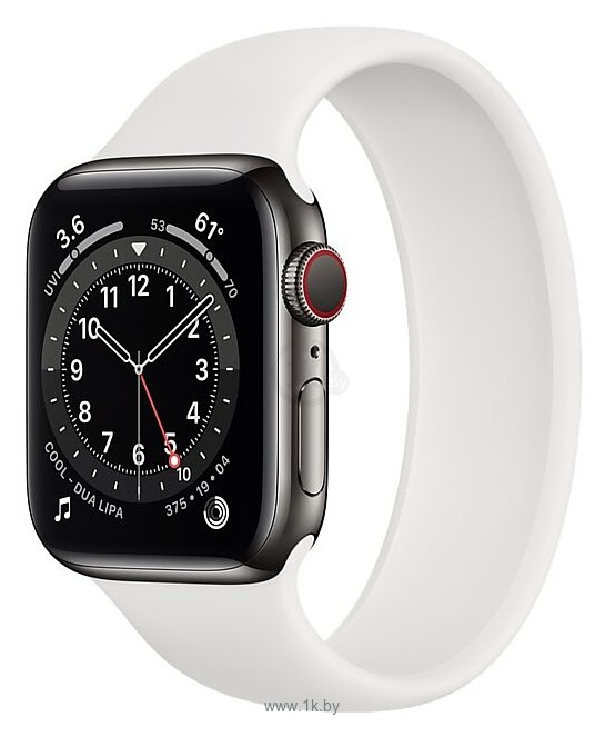 Фотографии Apple Watch Series 6 GPS + Cellular 40mm Stainless Steel Case with Solo Loop