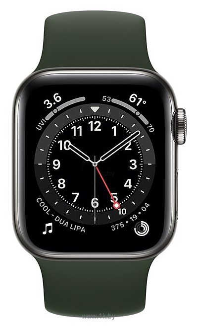 Фотографии Apple Watch Series 6 GPS + Cellular 40mm Stainless Steel Case with Solo Loop