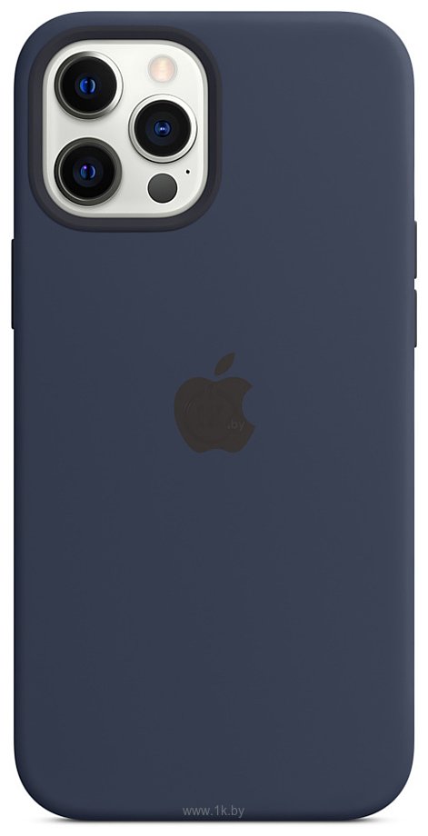 Фотографии Apple MagSafe Silicone Case для iPhone 12 Pro Max (темный ультрамарин)
