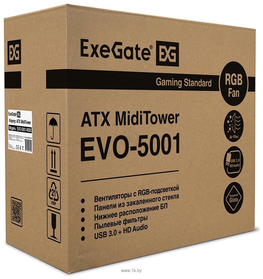 Фотографии ExeGate EVO-5001 600W EX290154RUS