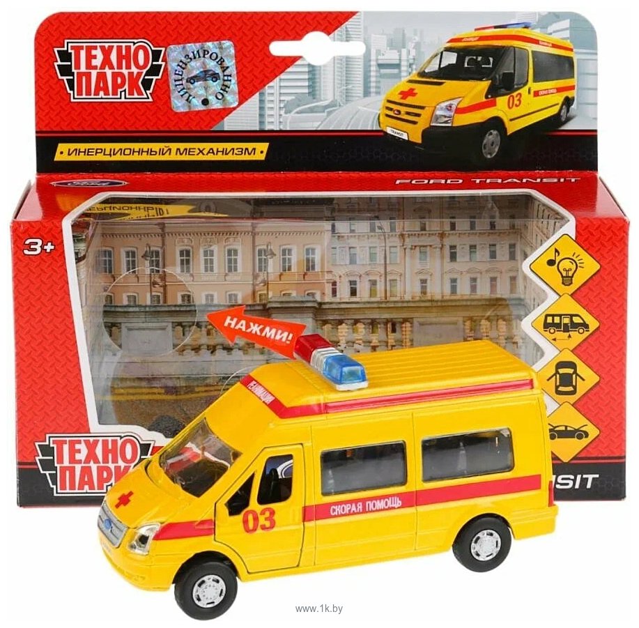 Фотографии Технопарк Ford Transit Реанимация SB-13-02-A-WB