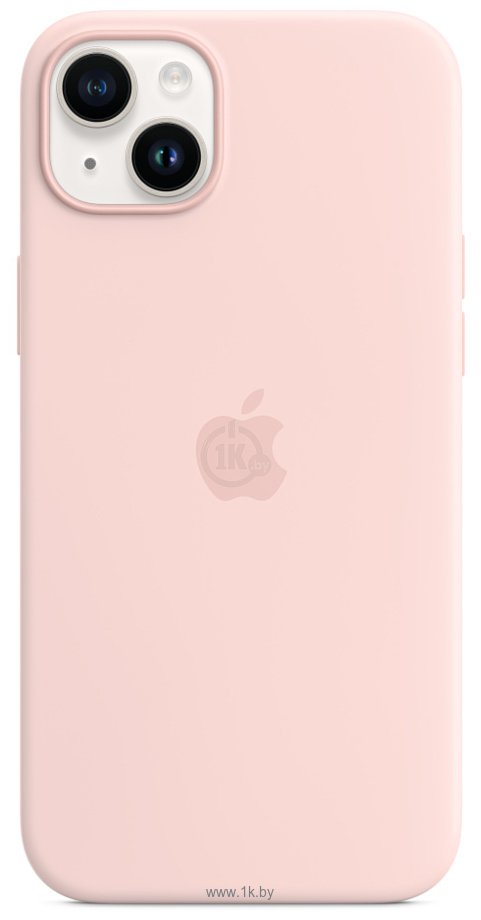 Фотографии Apple MagSafe Silicone Case для iPhone 14 Plus (розовый мел)