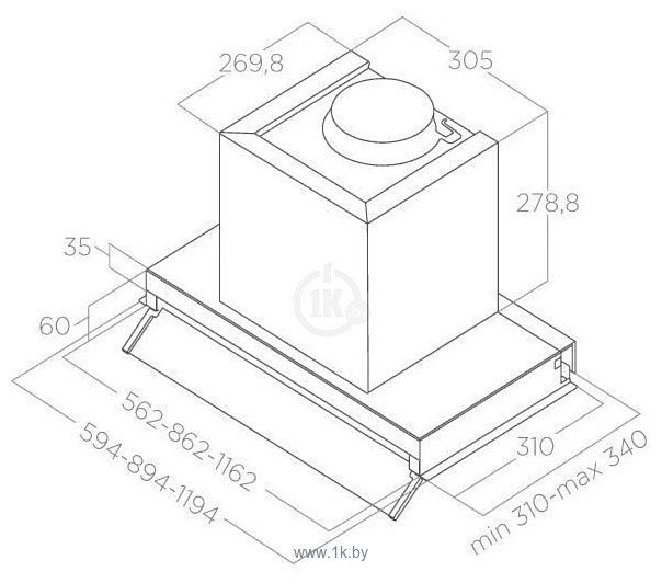 Фотографии Elica BOX IN PLUS IXGL/A/60 PRF0097795A