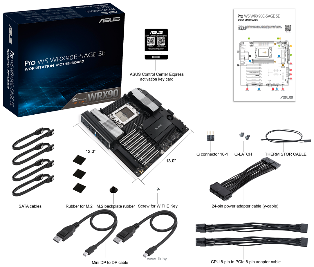 Фотографии ASUS Pro WS WRX90E-SAGE SE