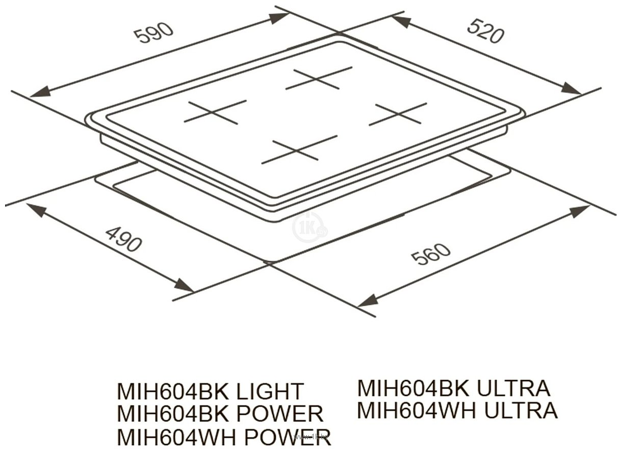 Фотографии Meferi MIH604WH Ultra