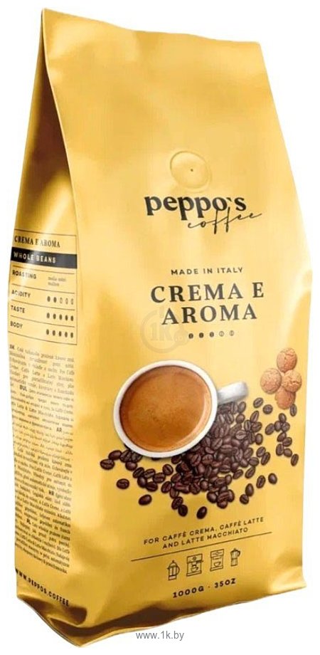 Фотографии Peppo’s Coffee Crema e Aroma зерновой 1кг
