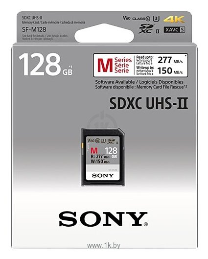 Фотографии Sony SF-M128 2019 128GB