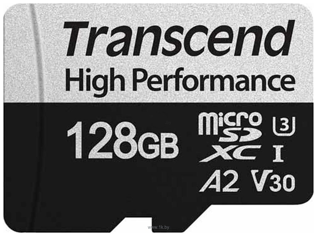 Фотографии Transcend microSDXC 330S Class 10 U3 A1 V30 128GB + SD adapter