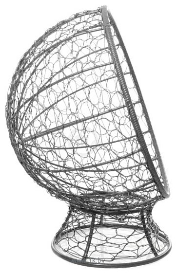 Фотографии M-Group Кокос на подставке 11590305 (серый ротанг/коричневая подушка)