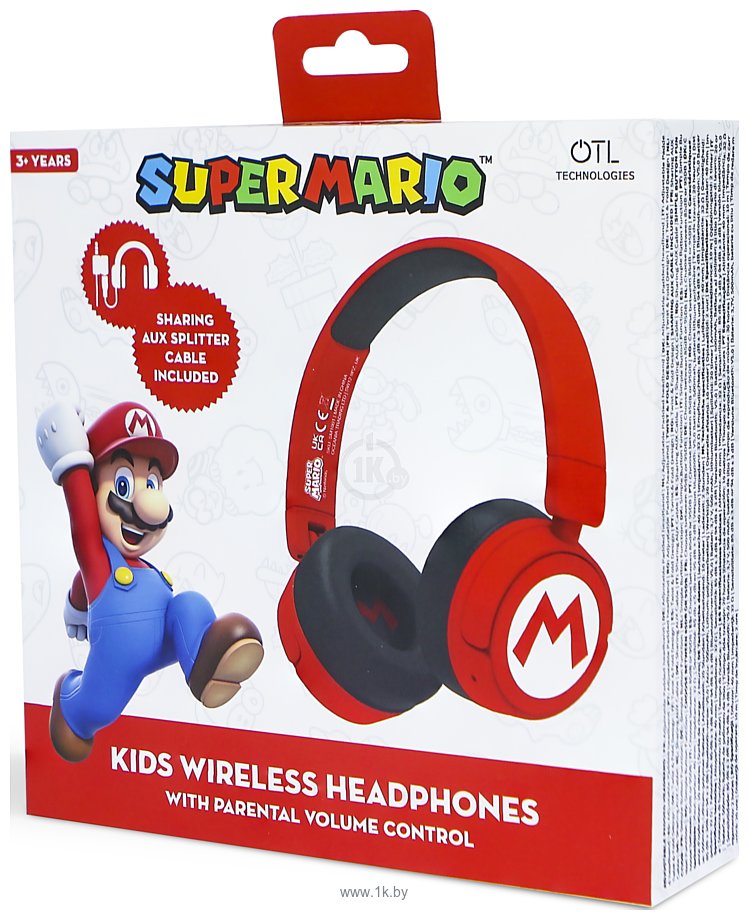 Фотографии OTL Technologies Super Mario Red Kids Wireless SM1016