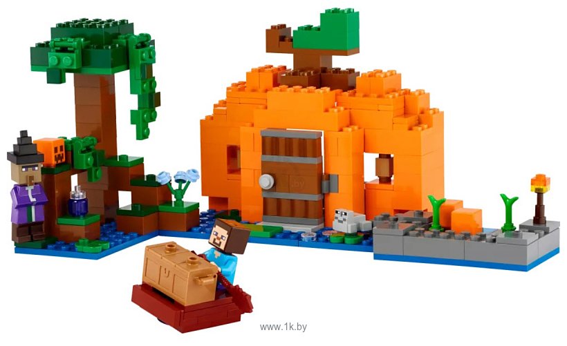 Фотографии LEGO Minecraft 21248 Тыквенная ферма