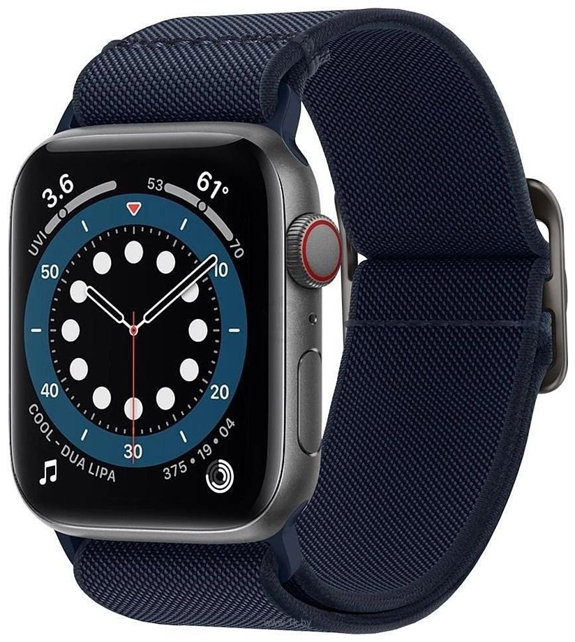 Фотографии Spigen Lite Fit для Apple Watch 49/45/44/42 мм (темно-синий)