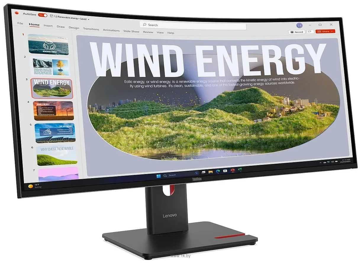 Фотографии Lenovo ThinkVision T34WD-40 64AEGAT1EU Фотографии Lenovo ThinkVision T34WD-40 64AEGAT1EU