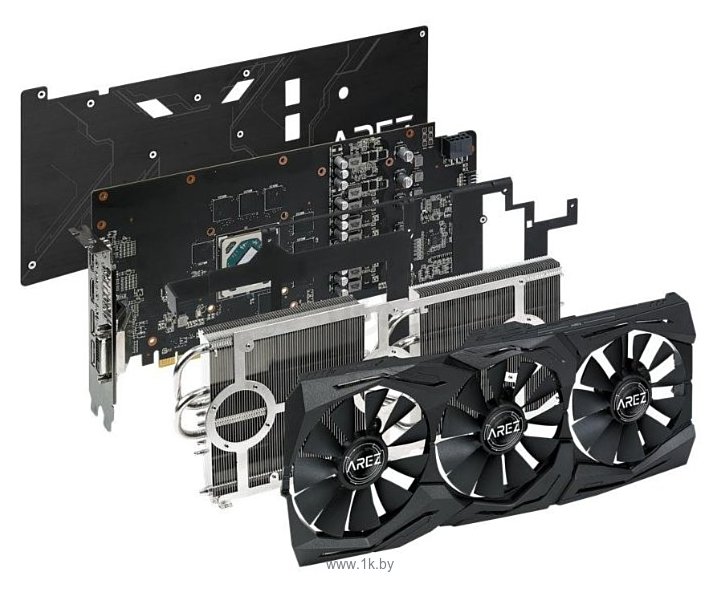 Фотографии ASUS Radeon RX 580 8192MB Arez Strix Top Gaming (AREZ-STRIX-RX580-T8G-GAMING)