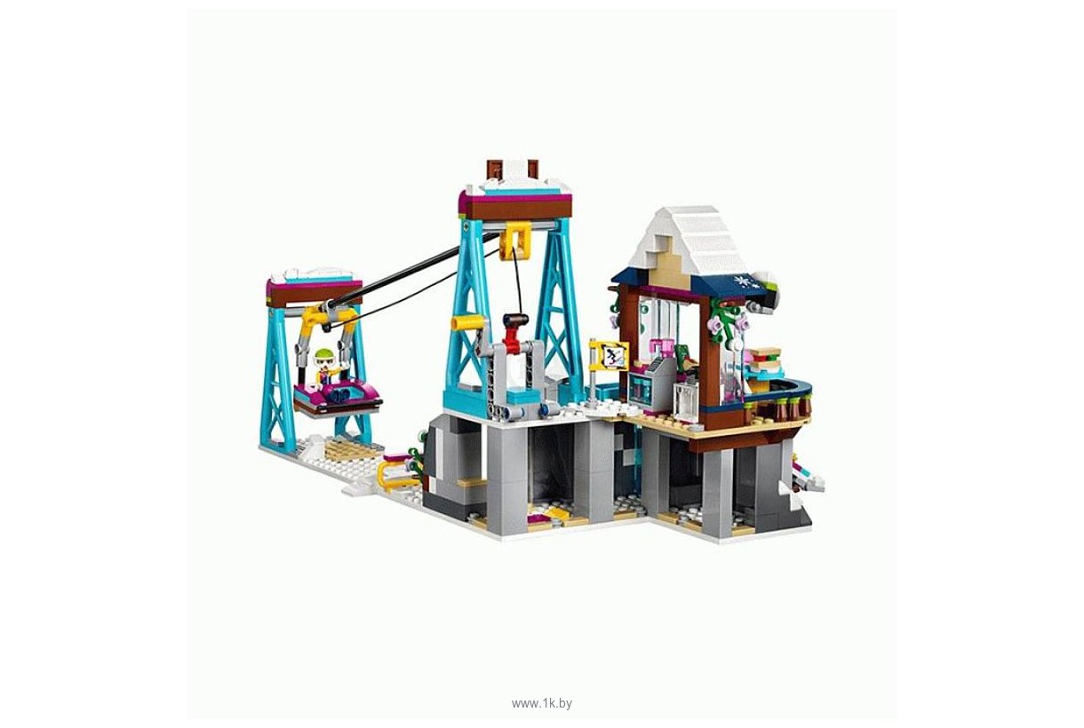 Фотографии Lepin Friends 01042 Горнолыжный курорт: Подъёмник аналог Lego 41324