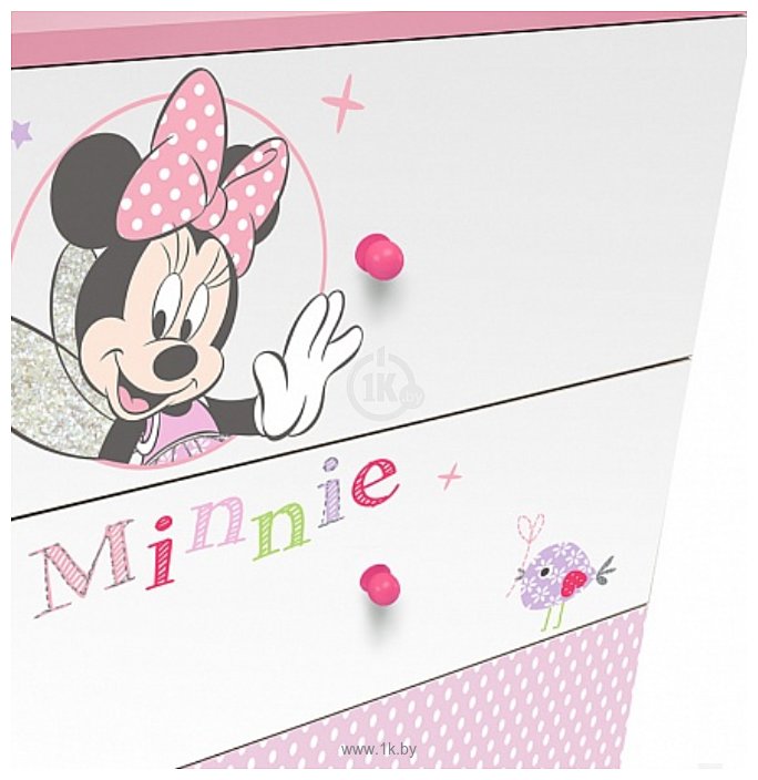 Фотографии Polini Kids Disney baby 5090 Минни Маус-Фея (белый/розовый)