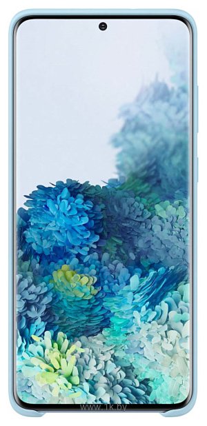 Фотографии Samsung Silicone Cover для Galaxy S20+ (голубой)