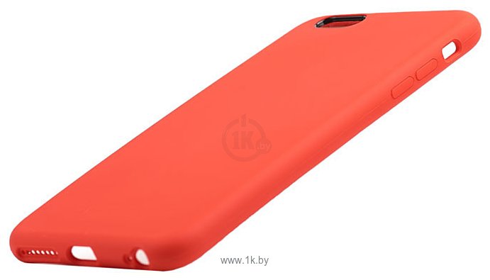 Фотографии EXPERTS Soft-Touch для Apple iPhone 7 (красный)