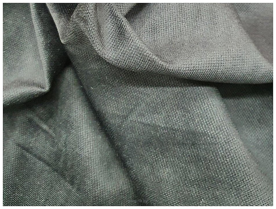Фотографии Лига диванов Меркурий 120 106336 (микровельвет, фиолетовый/черный)