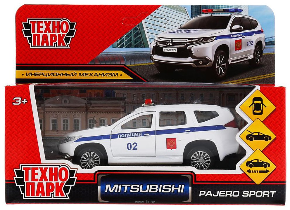 Фотографии Технопарк Mitsubishi Pajero Sport Полиция PAJEROS-12POL-WH