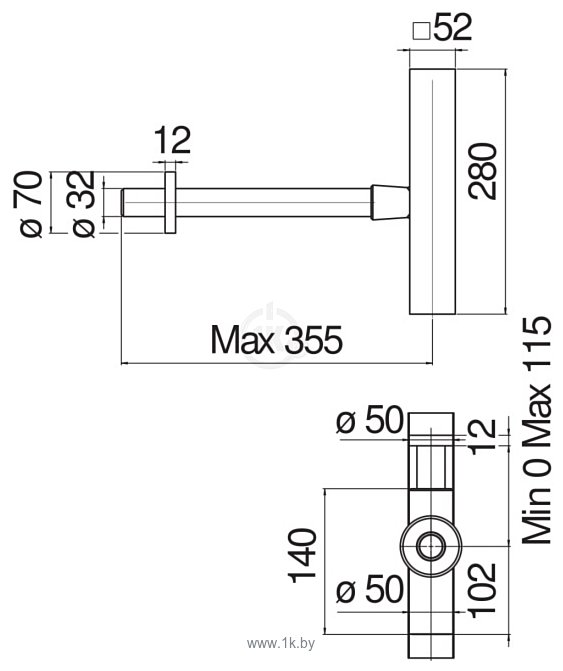 Фотографии Nobili AV00102/3BM (матовый черный)