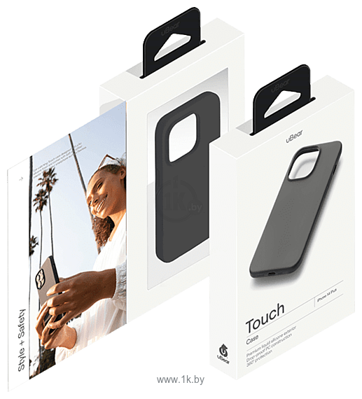 Фотографии uBear Touch Case для iPhone 14 Plus (черный)