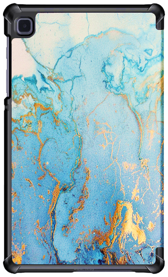 Фотографии JFK Smart Case для Samsung Galaxy Tab A7 Lite (серо-золотой мрамор)