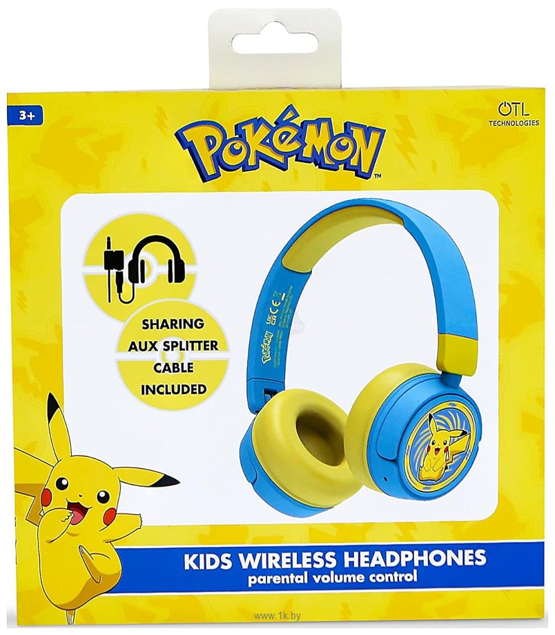 Фотографии OTL Technologies Pokemon Pikachu Kids Wireless PK0980