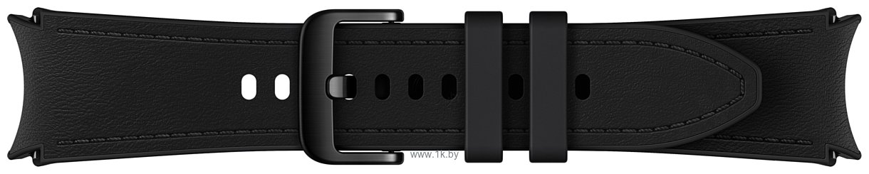 Фотографии Samsung Hybrid Eco-Leather для Samsung Galaxy Watch6 (S/M, черный)