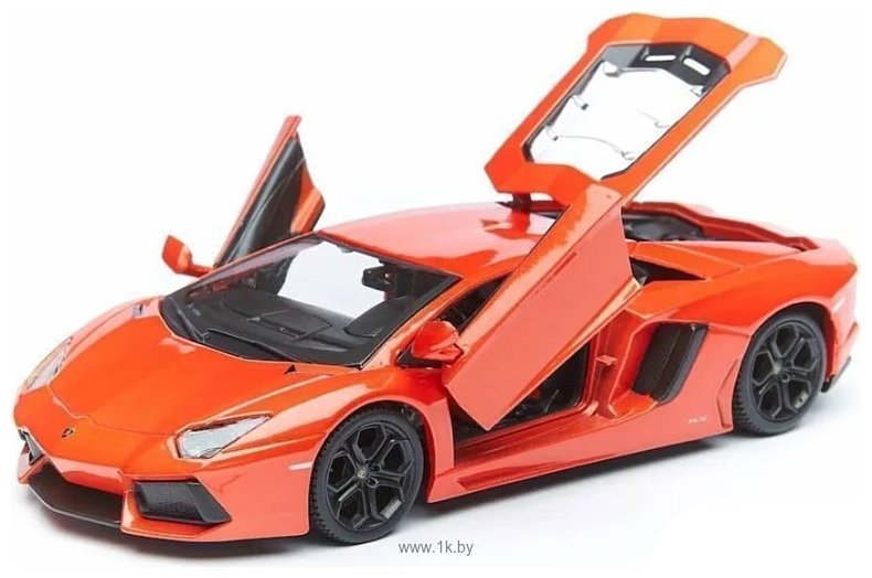 Фотографии Maisto Lamborghini Aventador LP 700-4 31210 (оранжевый)