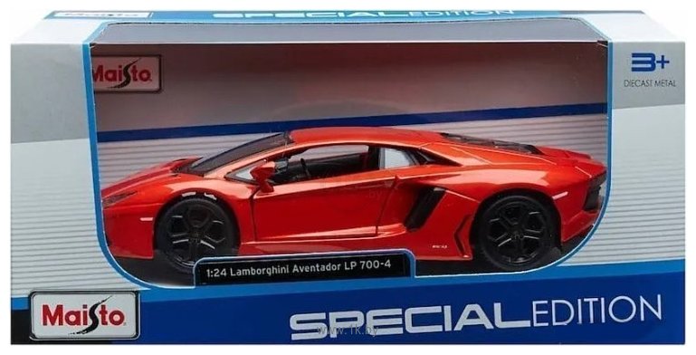 Фотографии Maisto Lamborghini Aventador LP 700-4 31210 (оранжевый)