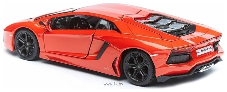 Фотографии Maisto Lamborghini Aventador LP 700-4 31210 (оранжевый)